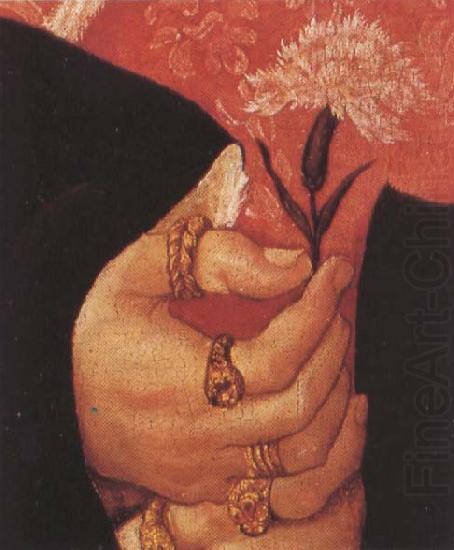 Lucas Cranach the Elder Detaills of Ann Putsch,First wife of Dr.johannes (mk45) china oil painting image